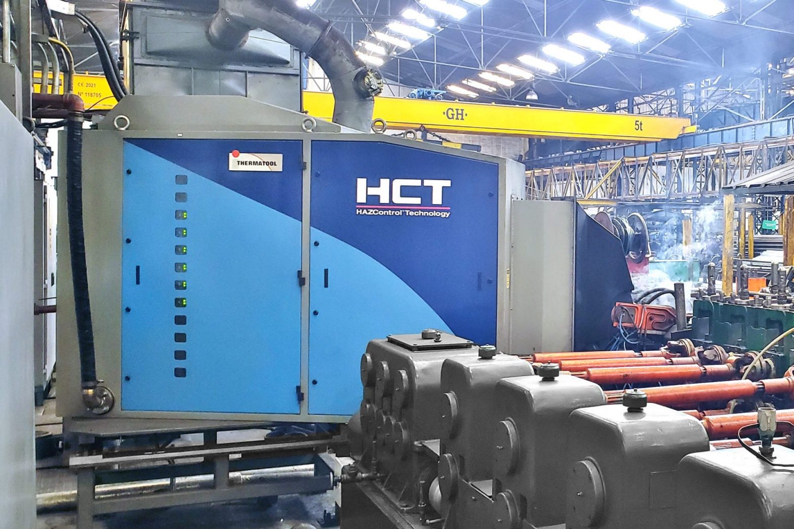 Thermatool HAZControl™ Technology 300 kW High Frequency Welder